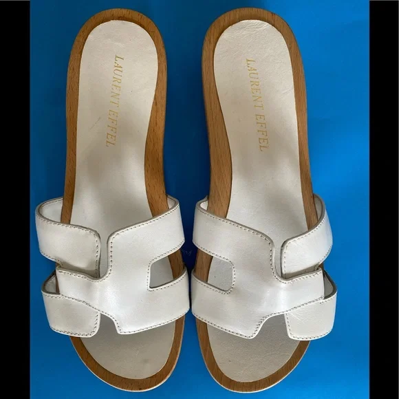 White Women's Sandals - Picture 1 of 11